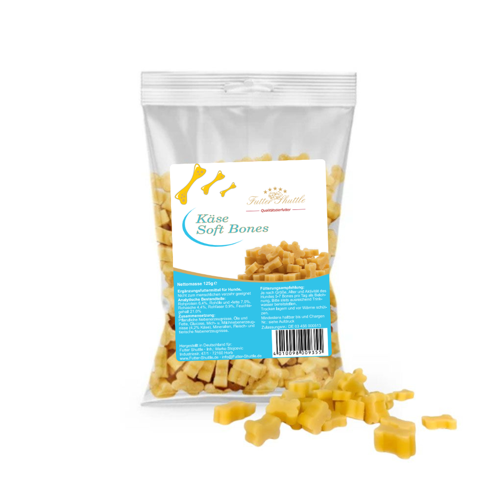Käse Soft Bones 125g Packung
