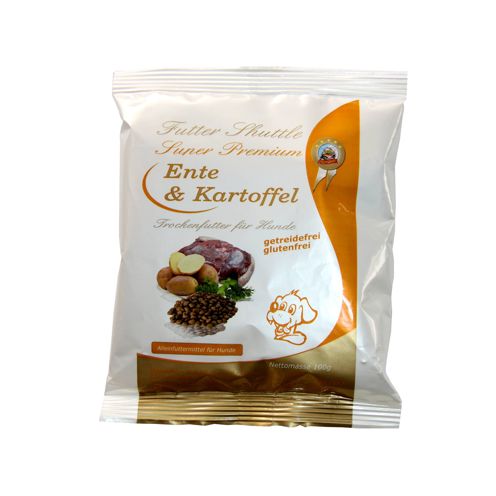 Probierpaket Getreidefreies Hundefutter mit Ente & Kartoffel, Hirsch & Kartoffel und Plus 15 in Spitzenqualität als Probierpaket 10. Gönnen Sie Ihrem Hund ein Trockenfutter der Extraklasse