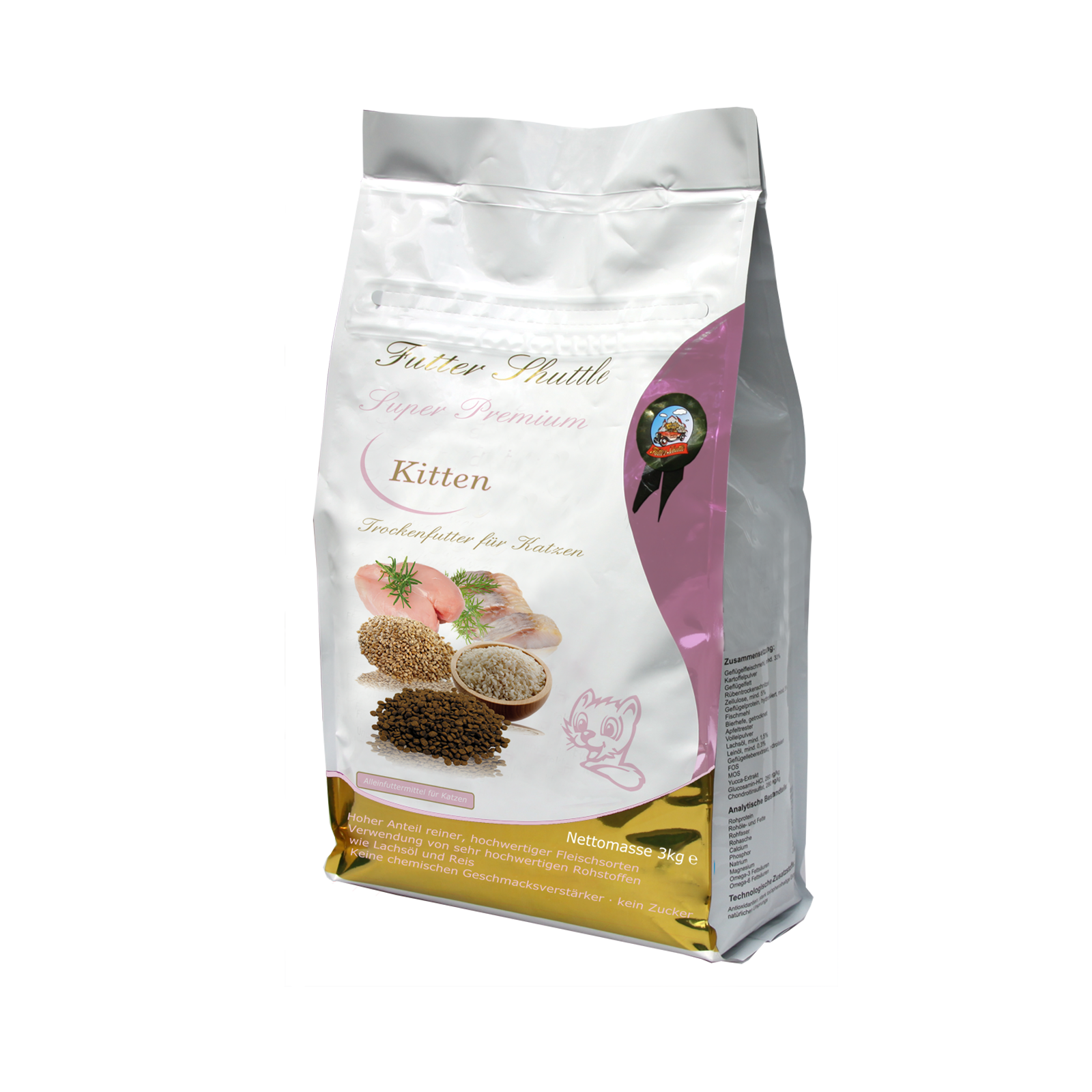 Kitten Trockenfutter Super Premium – Für gesundes Wachstum 3kg