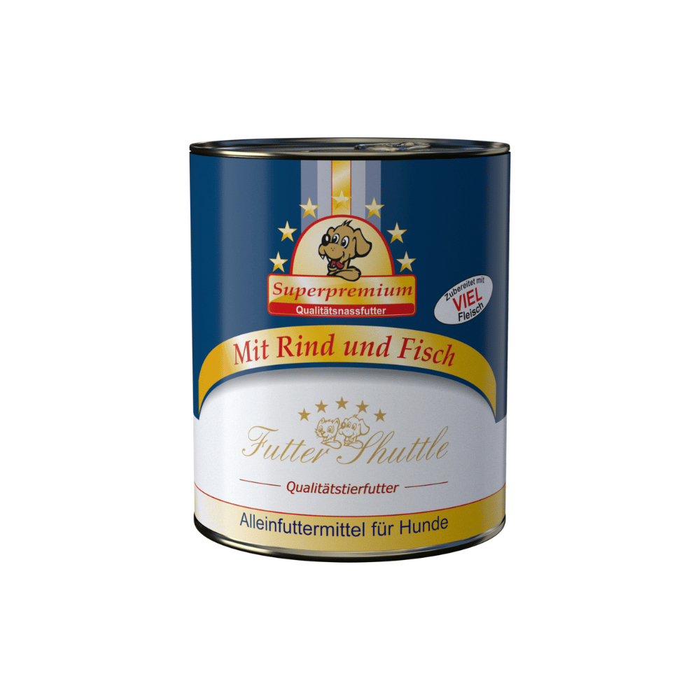 XXL Sparpack Hunde Nassfutter 108 × 800 g – Premium Metzgerqualität | Alleinfuttermittel für Hunde
