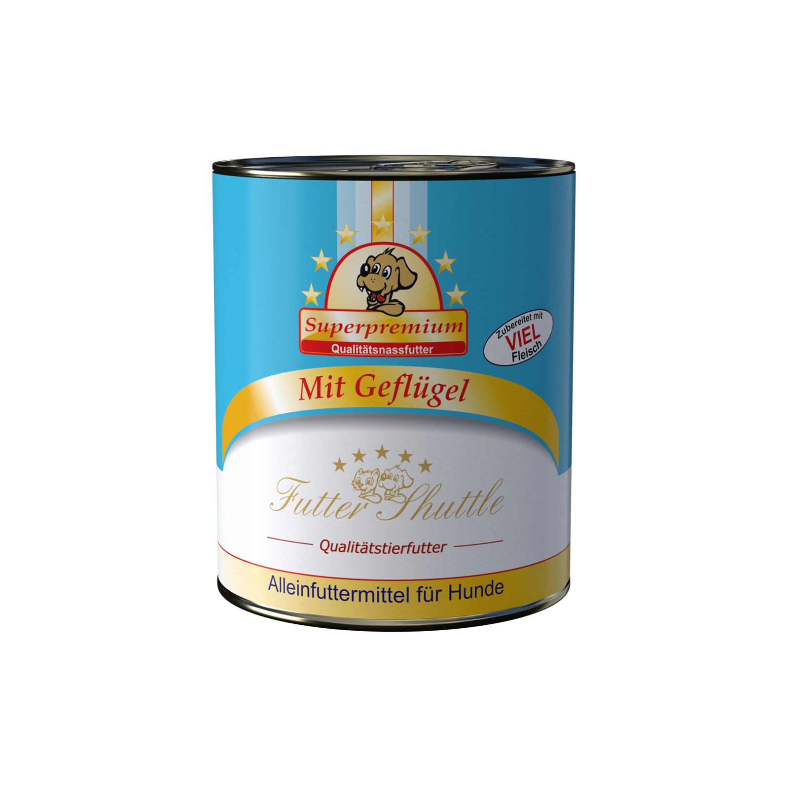 XXL Sparpack Hunde Nassfutter 108 × 800 g – Premium Metzgerqualität | Alleinfuttermittel für Hunde