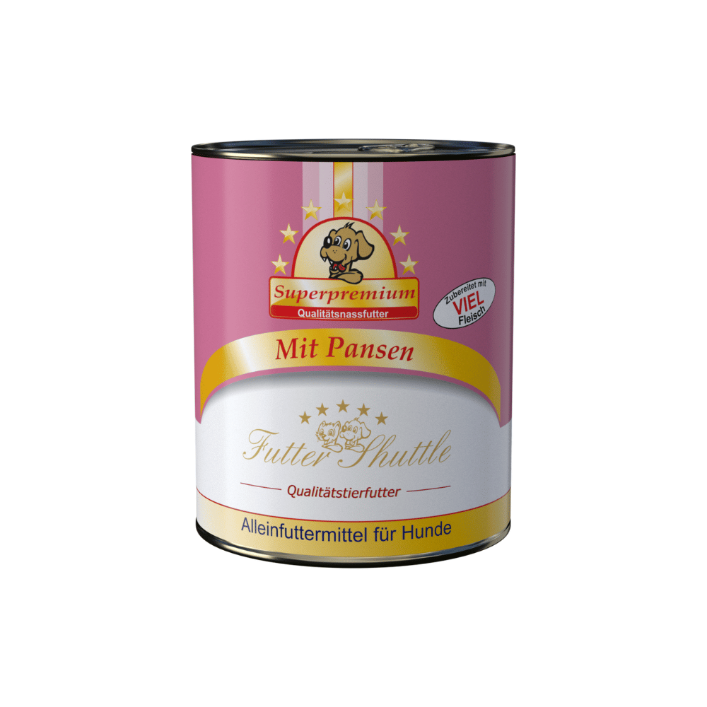 XXL Sparpack Hunde Nassfutter 108 × 800 g – Premium Metzgerqualität | Alleinfuttermittel für Hunde