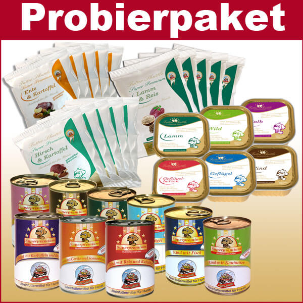 Probierpaket Hundefutter Sparpaket