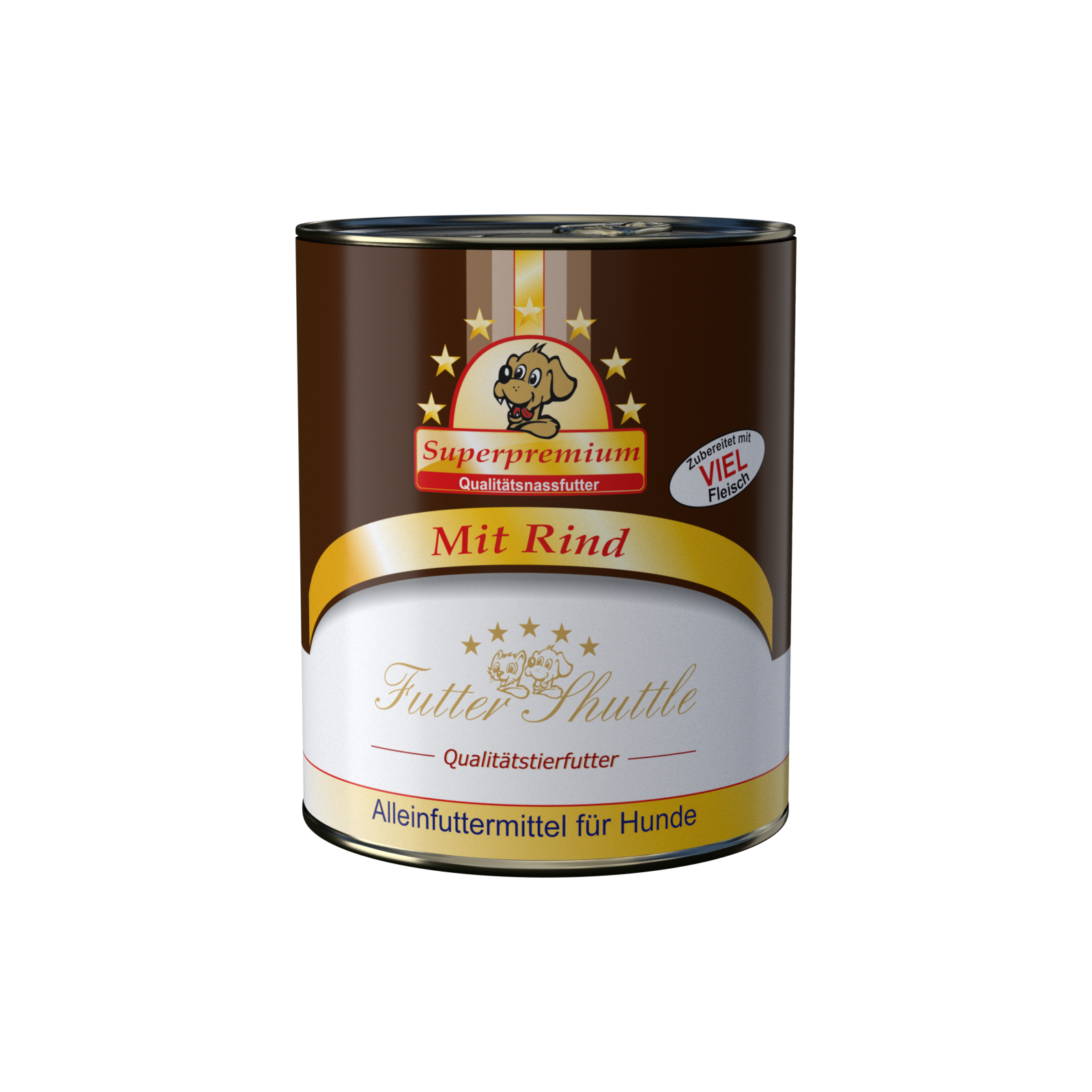 XXL Sparpack Hunde Nassfutter 108 × 800 g – Premium Metzgerqualität | Alleinfuttermittel für Hunde