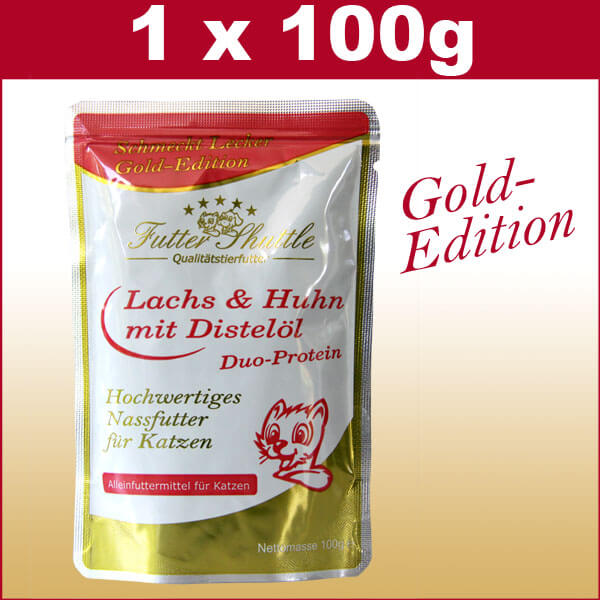 Hochwertiges Katzenfutter Nassfutter Gold Editon. Superpremium K