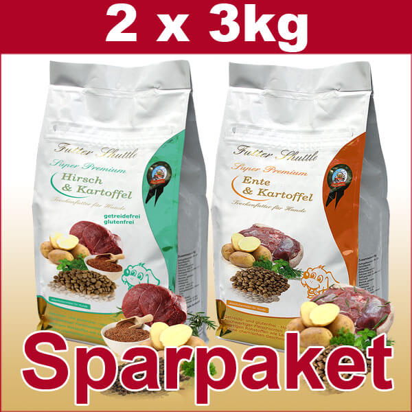 Sparpaket Getreidefreies Hundefutter